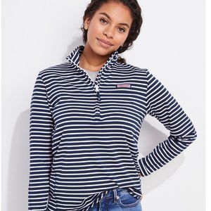 VINEYARD VINES, LIKE NEW, Women's Striped Sankaty Shep Shirt, Size M